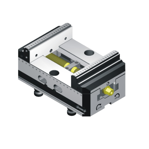 PQV125 5-Axis Self-Centering Vise